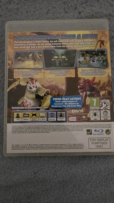 Invizimals the lost kingdom ps3 em ótimo estado