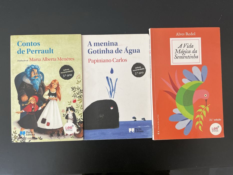 Livros de leitura obrigatória, 6. ano ao 2. ano