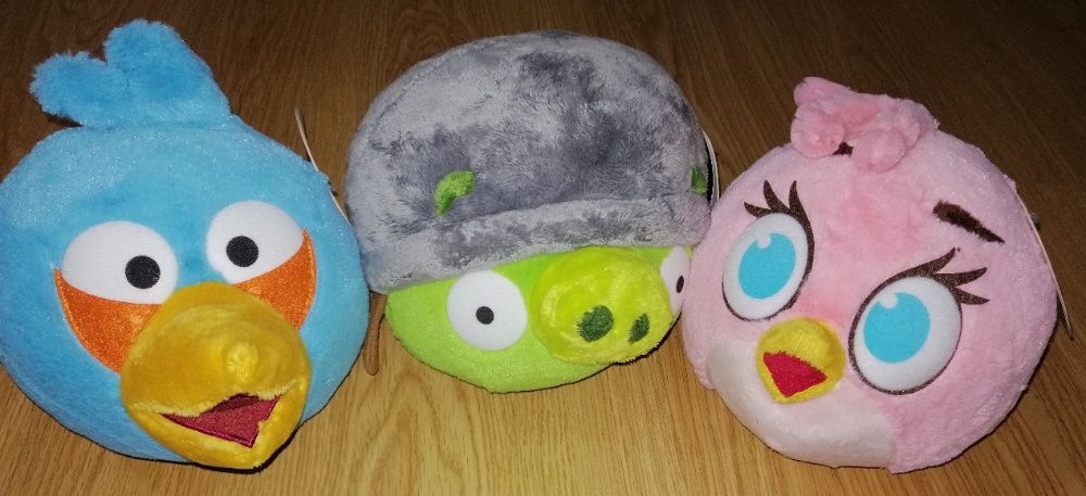 Peluches dos Angry Birds (Novos)