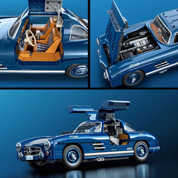 ミニカー Hot Wheels 1955 Mercedes-Benz 300 SL Mercedes-Benz 300 SL, Hot Wheels Premium Series, Сборная модель