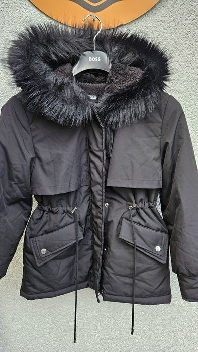 Nowa kurtka ocieplana petite roz 2xs