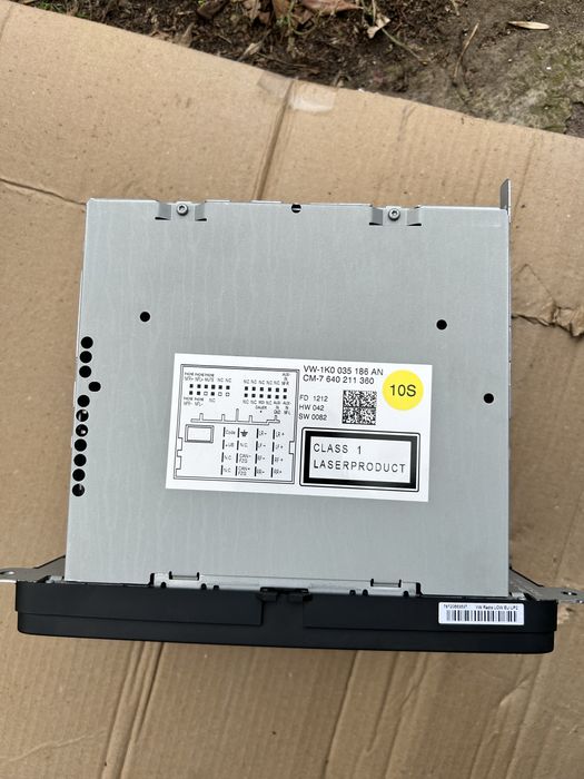 Оригинальна магнітола vw