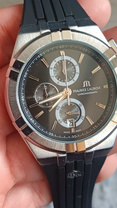 Maurice elegancki zegarek chronograf