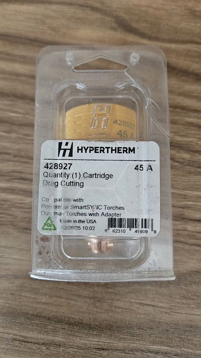 Wkład do cięcia ręcznego HYPERTHERM SmartSYNC 45A