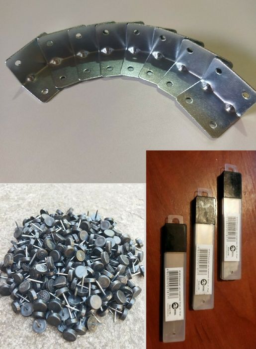 Продам  саморезы,ножка гвоздь,уголки,лезвия