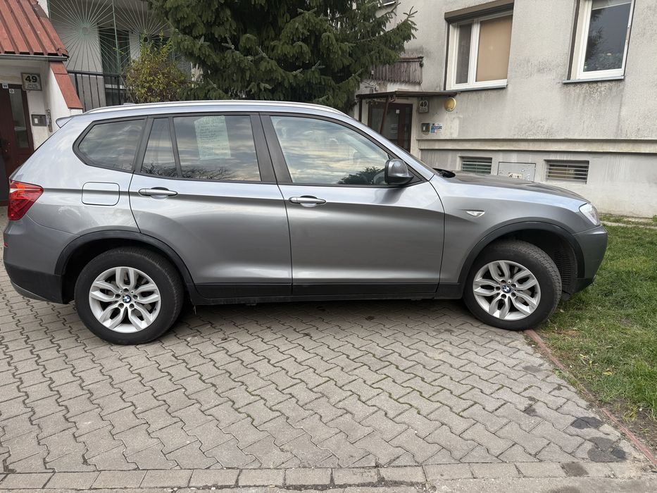 Bmw  X3 2.0d 4x4 2013r skóra panorama