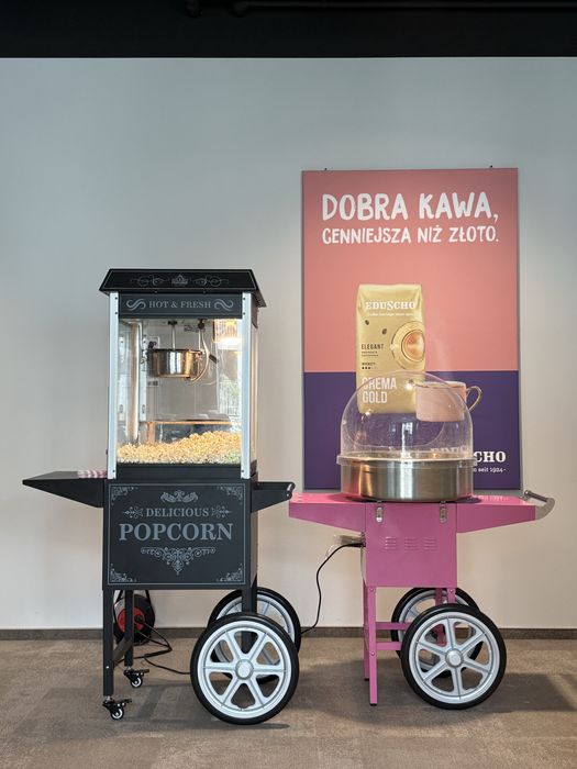 Wynajem maszyny do waty cukrowej