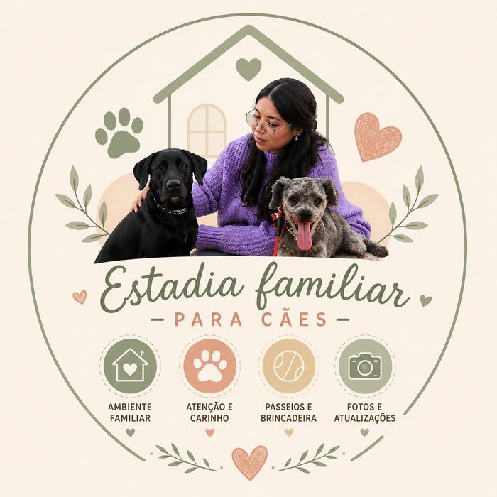 Pet Sitting- Estadia Familiar para Cães