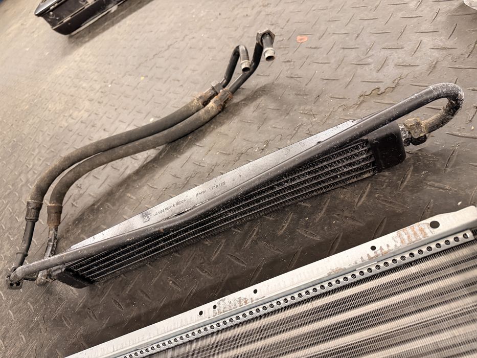 Chłodnica oleju z wężami BMW E30 rarytas 325i M20B25 upgrade drift KJS
