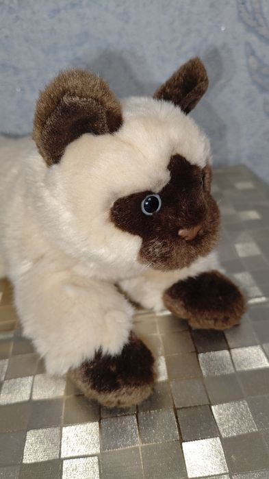 М'яка іграшка сіамський котик Anna Club Plush