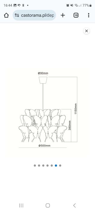 Lampa Farfalla Light Prestige