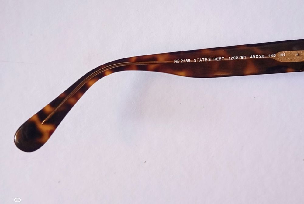 Óculos Ray Ban RB2186 State Street  1292/B1.