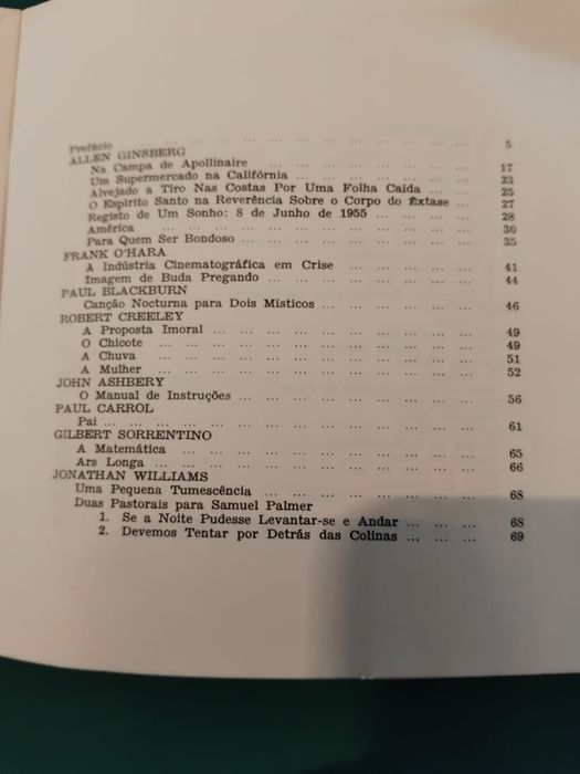 Antologia da Novíssima Poesia Norte Americana