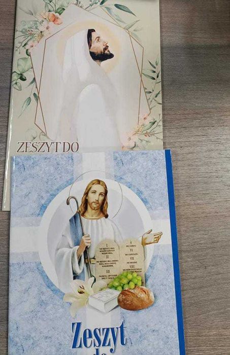 Zeszyty do religii 2szt 33kartkowe