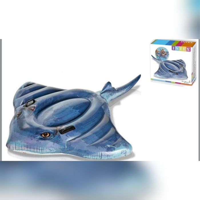 Дитячий надувний плот плотик крокодил скат матрас м'яч детский Intex