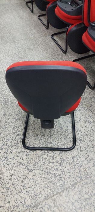 Cadeiras fixa em tecido