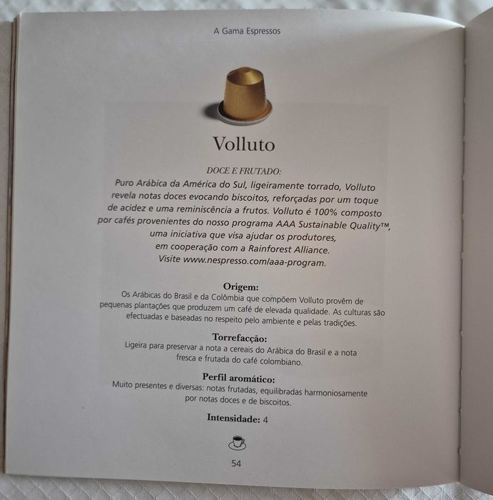 Guia Nespresso «Iniciação à Arte do Espresso»