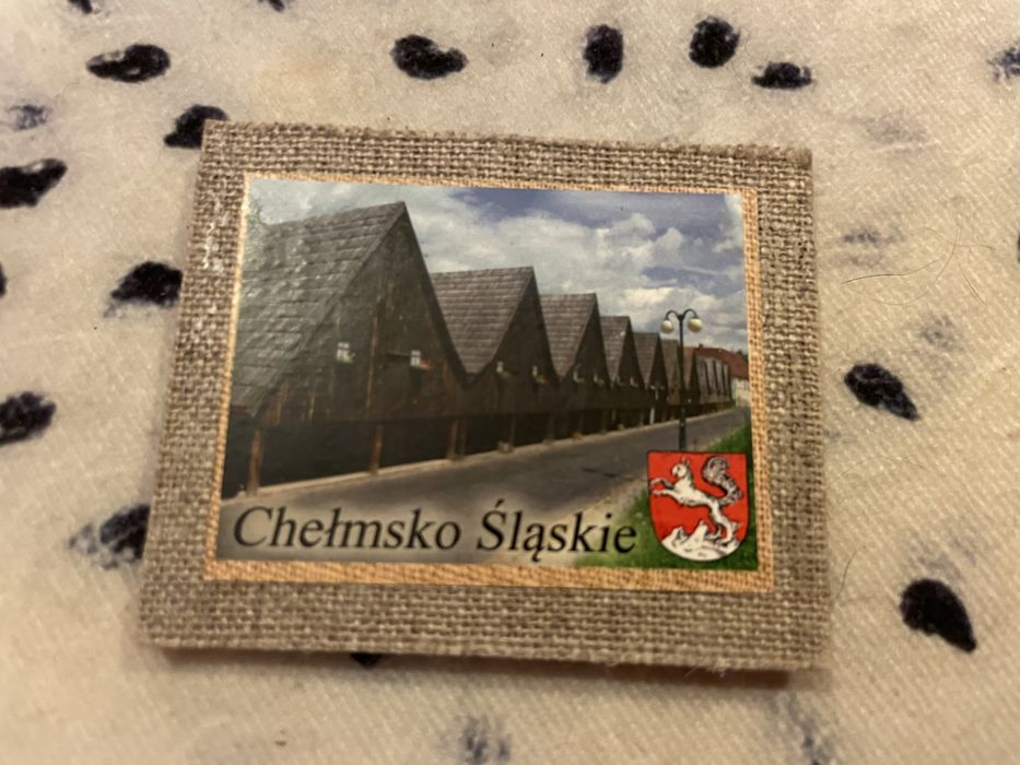 Magnes na lodowke Chełmsko Śląskie domki tkaczy