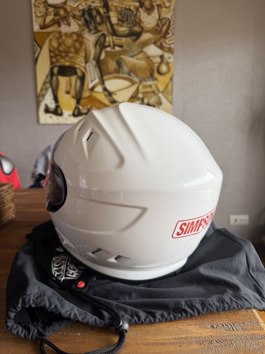 Capacete Simpson como novo