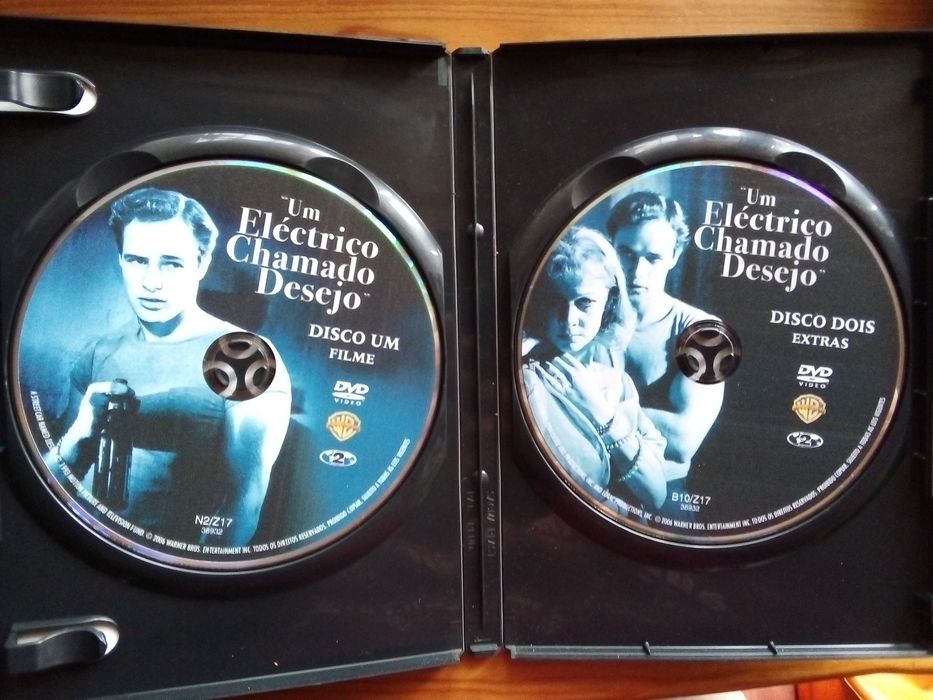 Um Elétrico Chamo Desejo, Vivien Leigh, Marlon Brando, Elia Kazan 2DVD