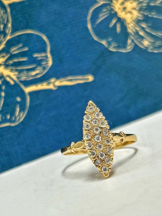 Zloty pierscionek 585