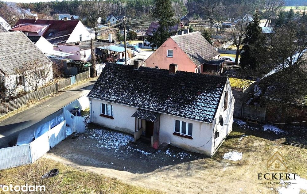 Karszyn | 12 arów | Dom + stodoła do adaptacji