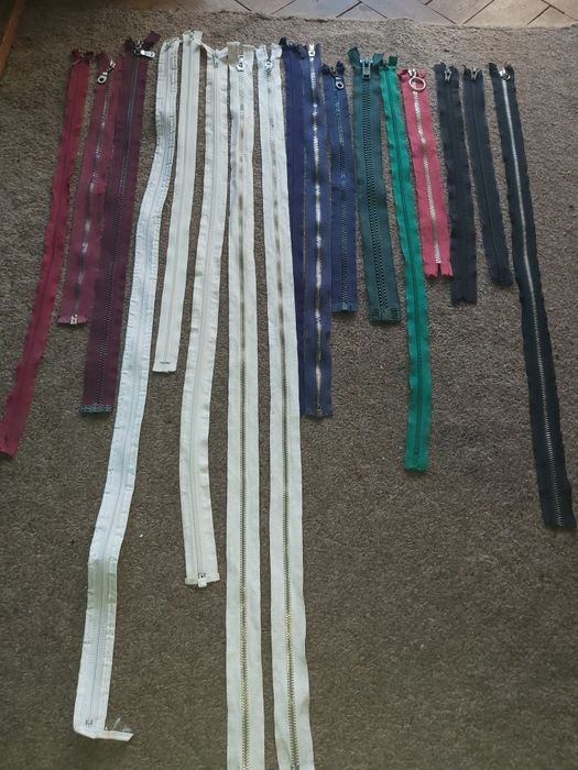 Fechos Éclair 10 cm até 1 metro (Boas Marcas)