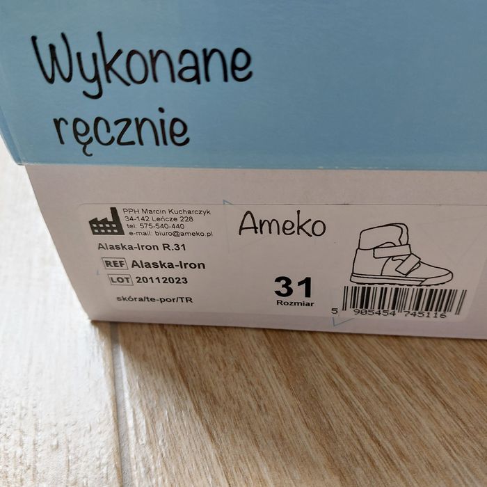Buty zimowe Ameko rozmiar.31