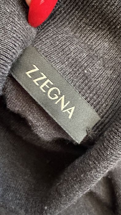 Светр Zegna оригінал XL-XXL гольф з кашеміру
