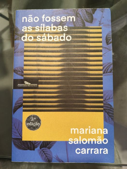 Livro "não fossem as sílabas do sábado" de Mariana Salomão