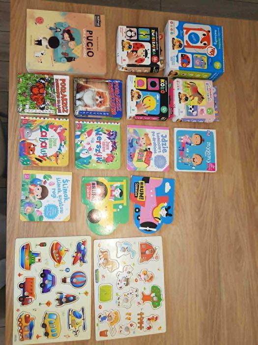 Książeczki, układanki, puzzle dla dzieci
