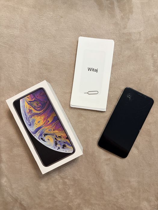 iPhone Xs Max uszkodzony ale zadbany ! Polecam !!!