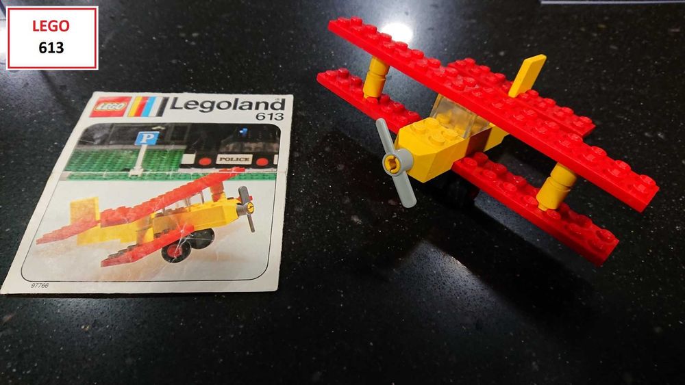 LEGO Anos 70:  697; 1611; 696; 690; 613; 612; 617