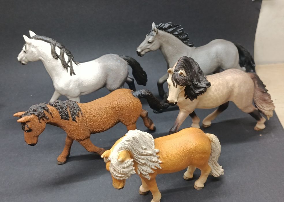 Duży zestaw koni schleich, koń figurka kolekcjonerska