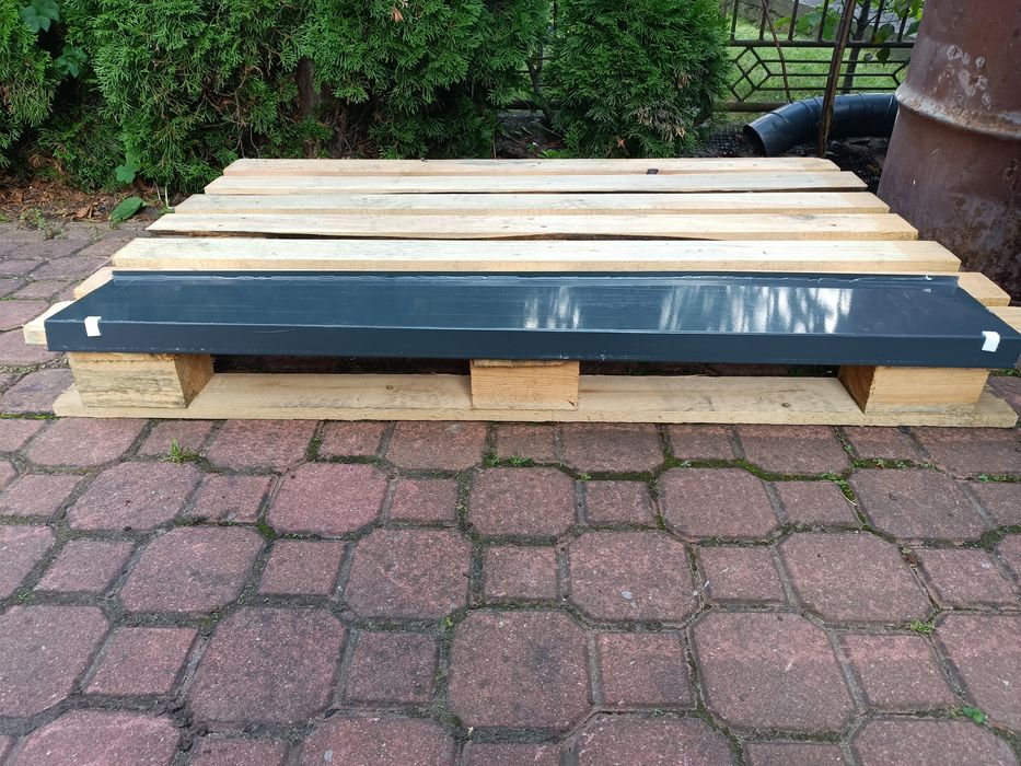 Nowy parapet szary antracyt 120cm głębokość 17cm też Warszawa