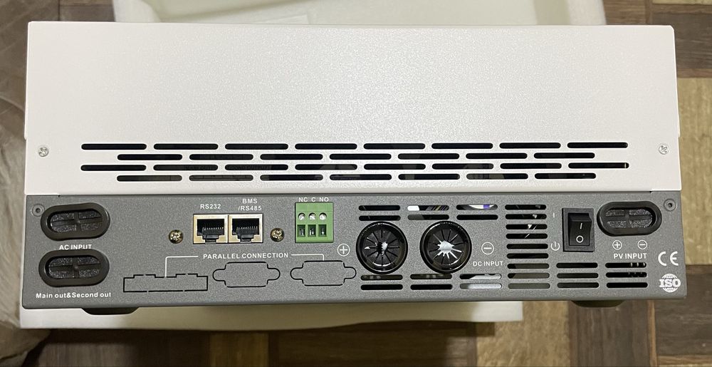 Гибридный инвертор Techfine 6.2квт 48v с WiFi інвертор 6200в