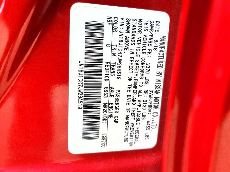 Nissan Rogue Sport SV 2018