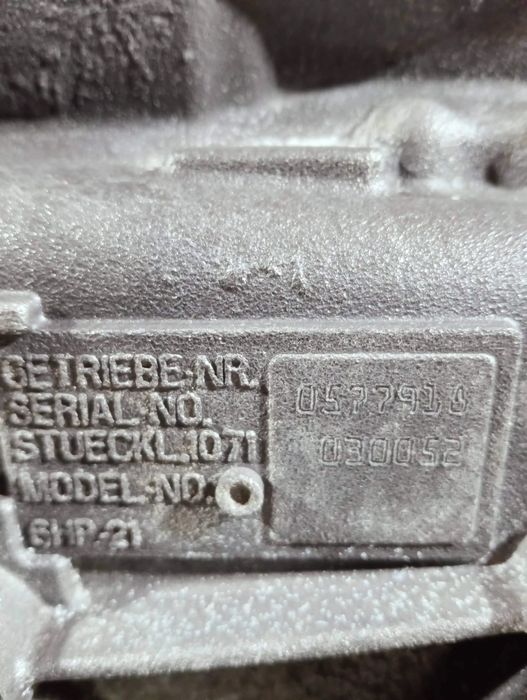 Caixa De Velocidades 6HP21 1071030052 AUTOMATICO 030052 0577918