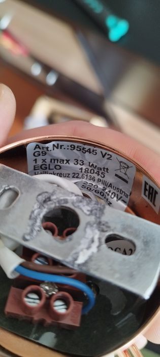 Apliques de parede Eglo Zapata