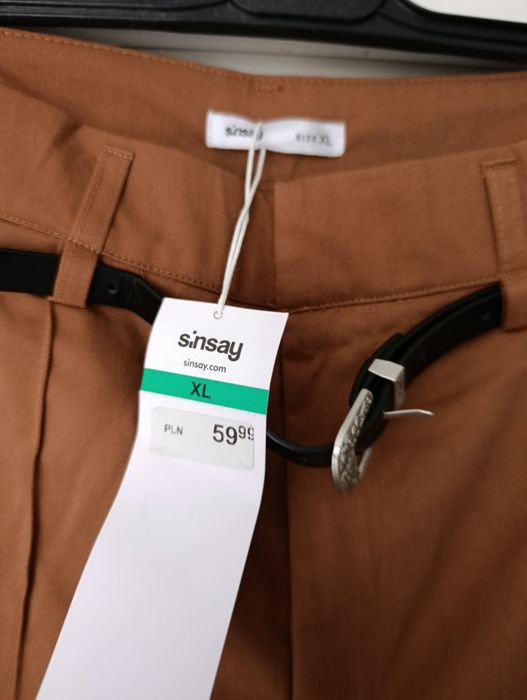 Spodnie damskie Sinsay rozm. Xl nowe