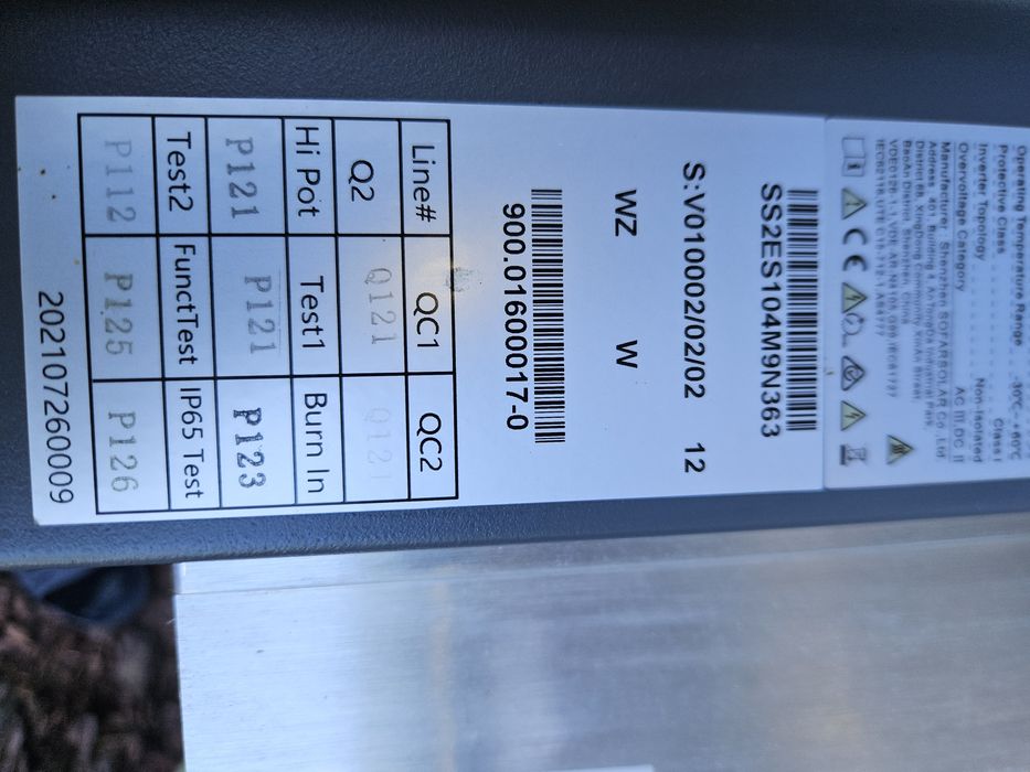 Inwenter (falownik) Sofar 4.4 KTL-X