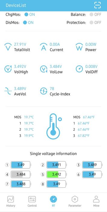 Lifepo4 24v 100Ah батарея