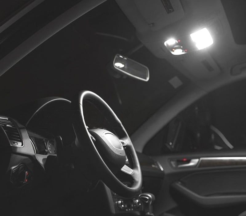 KIT COMPLETO 19 LAMPADAS LED INTERIOR AUDI Q7 4L SPORT 05-14