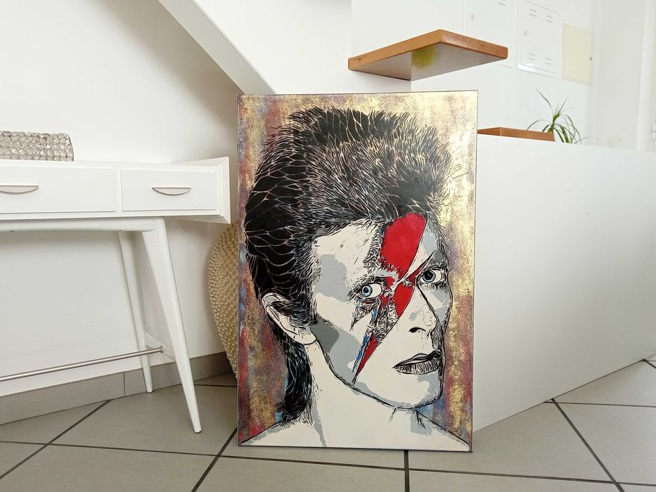 Ayrton Senna pintura original em tela