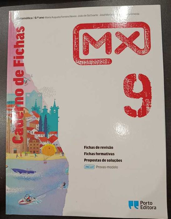 Livro de Fichas Matemática – 9.º Ano – Com Provas Modelo