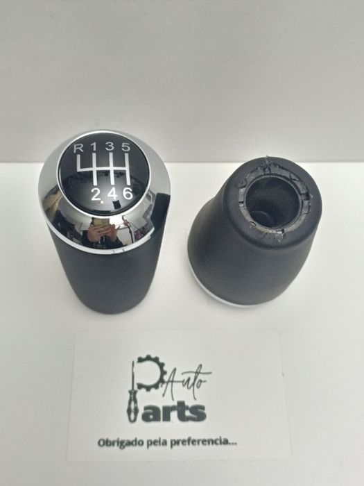 Manete de velocidades Mazda em pele de 6V