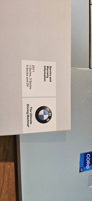 Oryginalna Książka serwisowa BMW Seria 1 3 5 z4