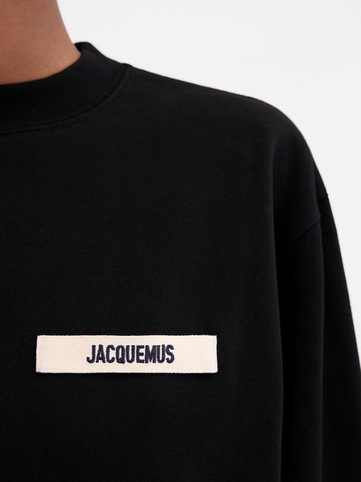 Світшот Jacquemus Le Gros Grain Sweatshirt Black