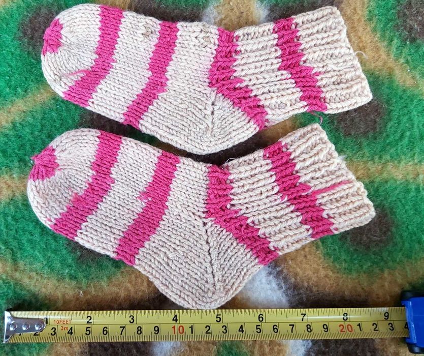 Носки детские вязаные