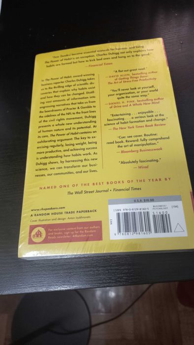 The Power of Habit (Novo + portes incluidos)